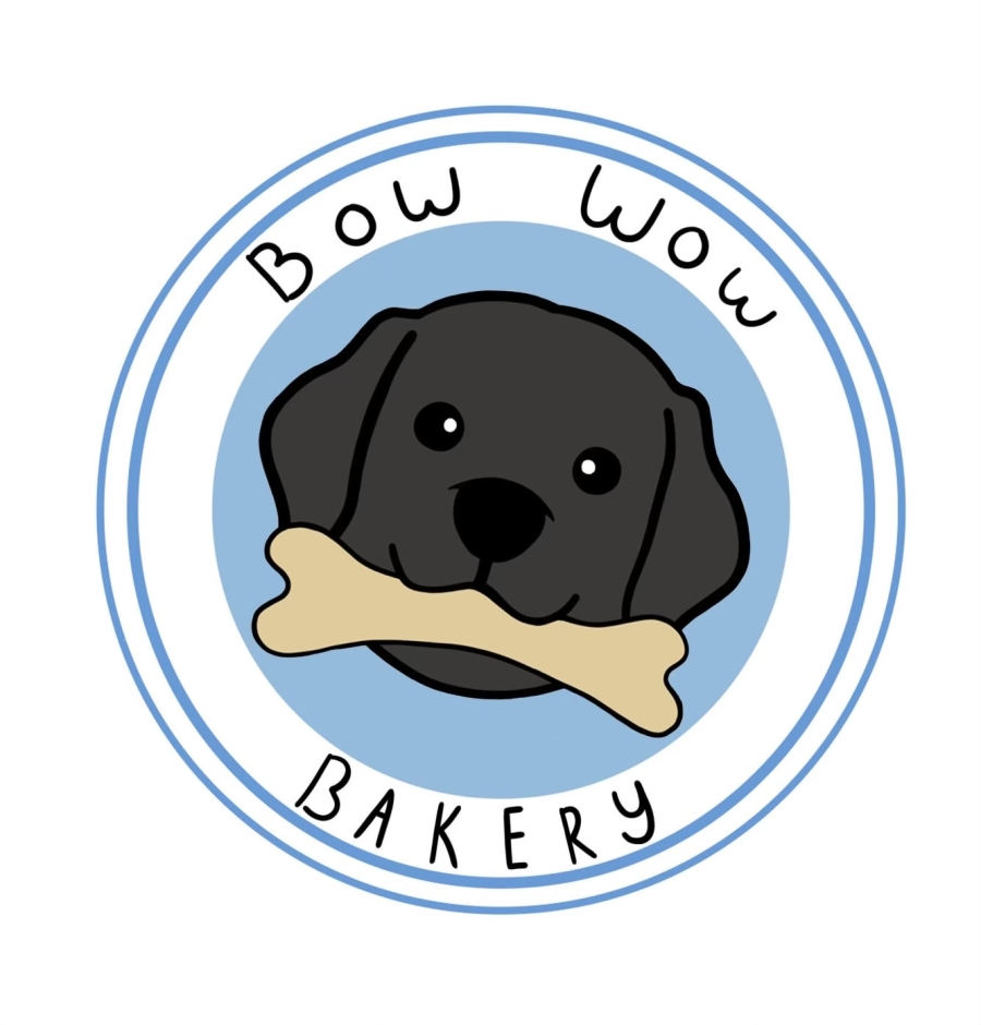 bow wow dog bone bakery graphic